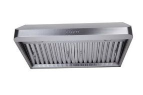 Eureka 48" Stainless Steel Baffle Filter Under-cabinet Range Hood 900cfm