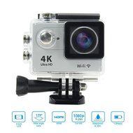 Zuber Ultra 4K Wifi Waterproof Action Camera 2.0 inch DV Camcorder Sport Camera for IOS and Android N8