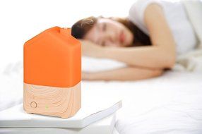 Aromatherapy Essential Oil Diffuser ONEVER 120ml Portable Ultrasonic Aroma Humidifier with 7 Colors Changing LED... N4