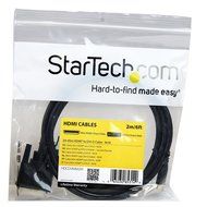 StarTech.com HDCDVIMM1M 1m Mini HDMI to DVI-D Cable 19 Pin HDMI (C) Male to DVI-D Male - 1920 x 1200 Video N8