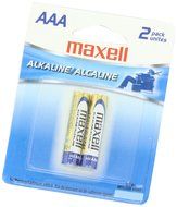 Maxell 723807 Alkaline Battery AAA Cell 2-Pack N2
