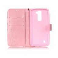 LG K7 Case, LG K7 Wallet Case,PHEZEN Cute Bear Don't Touch My Phone Design PU Leather Wallet Case Stand Flip Case... N31