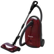 Panasonic Canister Vacuum Cleaner, Burgundy,