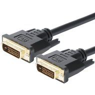 Postta DVI-D Dual Link Cable with Ferrites Gold Plated Male to Male-10 Feet
