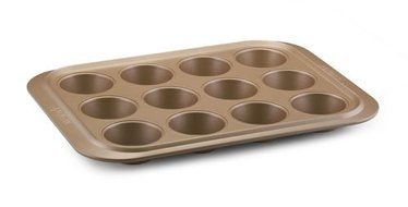 Anolon Bronze Bakeware 12-Cup Muffin Pan