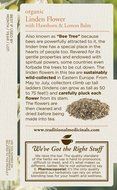 Traditional Medicinals Organic Linden Flower with Hawthorn and Lemon Balm Tea, 16 Tea Bags (Pack of 6) N5