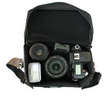 Polaroid Studio Series SLR / DSLR Camera Case (Black) For The Panasonic Lumix DMC-G3, DMC-GF3, DMC-G1, DMC-GH1... N3