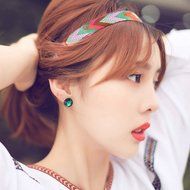 Yaheeda 5pcs Women Hair Band,Classic Bohemian Style Elastic Headband for Women and Girls N5