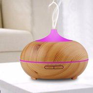 Aroma Diffuser,EIVOTOR 300ML Wood Grain Essential Oil Diffuser Electric Ultrasonic Humidifier Aromatherapy Cool... N4