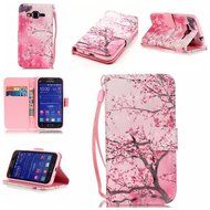 Samsung Galaxy Core Prime Case,Yaheeda [3D Colored Drawing] [Flip Fit] Premium PU Leather Card-Slots Cash-Slots... N24