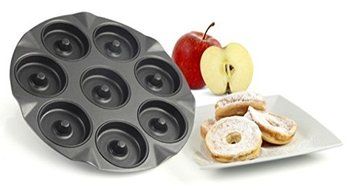 Zenker 7426 Apple Pie Form "Special Creative" For 8 Pies, Black, 12.99 x 0.79"