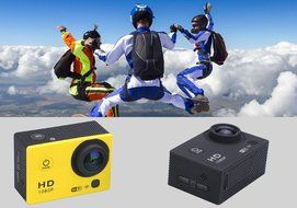 Q3 Wi-Fi Sports Action Camera - 1080P, 30M Waterproof, 170 Degree Lens, 2 Inch Screen, Remote Control, Accessories... N2
