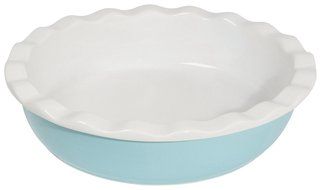 Now Designs Pie Plate, 9", Eggshell N2