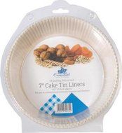 Essential Housewares Pack Of 50 Greasproof 8" Cake Tin Liners
