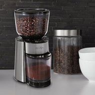 Mr. Coffee Automatic Burr Mill Grinder with 18 Custom Grinds, Silver, BMH23