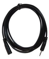 YCS Basics 6 foot 2.5mm Male to Female mono extension cable