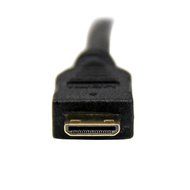 StarTech.com HDCDVIMM1M 1m Mini HDMI to DVI-D Cable 19 Pin HDMI (C) Male to DVI-D Male - 1920 x 1200 Video N10