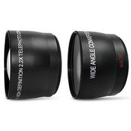 Canon EOS 80D DSLR Camera + Canon 18-55mm IS STM Lens + Tamron 70-300mm Macro Lens + 0.43X Wide Angle Lens + 2.2x... N4