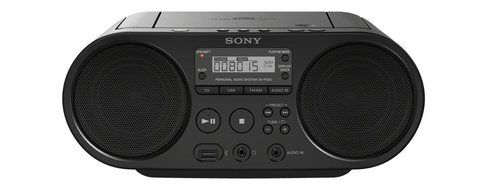 Sony Portable Full Range Stereo Boombox Sound System with MP3 CD Player, AM/FM Radio, 30 Presets, USB Input, Headphone... N4