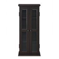 WE Furniture 41" Media Storage Cabinet, Espresso N2