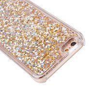 iPhone 6 Plus / 6S Plus Case,PHEZEN Christmas Tree Santa Claus Design Cool Quicksand Moving Stars Bling Glitter... N10
