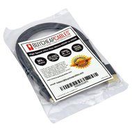 BuyCheapCables&reg; 1 Feet Ultra Thin High Speed Micro HDMI to HDMI Cable with Ethernet - Full HD 1080p Male Micro... N5