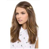 Yaheeda 4pcs Women Hair Clip Clamps Accessories,Barrette Gold Silver Metal Hair Clip Headband N11