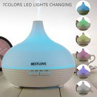 BESTLOVE Aromatherapy Essential Oil Diffuser, Portable 300ml Ultrasonic Cool Mist Aroma Humidifier with Waterless... N5