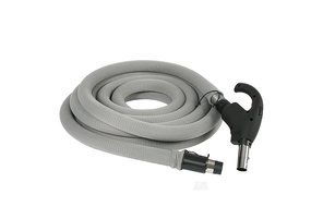 Cen-Tec Systems 99713 Central Vacuum 35 Foot Universal Connect Low Voltage Hose with Hose Sock and Button Lock...
