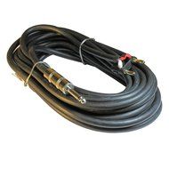 12 Gauge Speaker Cable with Banana and Quarter Inch(1/4") Connectors (6ft) N4