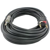12 Gauge Speaker Cable with Banana and Quarter Inch(1/4") Connectors (6ft) N6