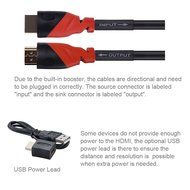 Million High HDMI Cable (100 ft) Built-in Signal Booster Supports 3D &amp; Audio Return Channel - Full HD [Latest... N4