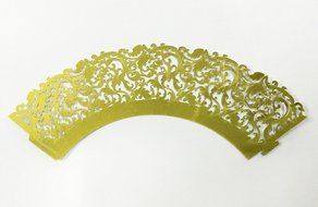 HUAL Cupcake Wrappers 50 Filigree Artistic Bake Cake Paper Cups Lace Laser Cut Liner Baking Cup Muffin Case Trays... N4