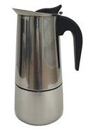 Maxware Stainless Steel Stovetop Espresso Maker, 9 Cups