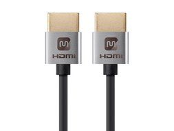 Monoprice 113585 Ultra Slim Series High Speed HDMI Cable, Silver