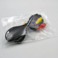 Electop 4 Pin S-video to 3 Male RCA Composite Video Cable 1.45M N3