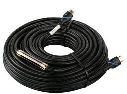 C&amp;E High Speed HDMI Cable 80 Feet, Built-in Signal Booster Supports 3D and Audio Return Channel Full HD, CNE619347 N4