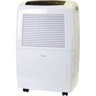 Haier 70-Pint ES Dehumidifier | Electronic Controls with Digital Display, White