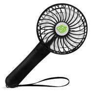 Anpress Portable Mini USB / Battery Fan Air Cooling Handheld Fan Palm-Leaf Fan Personal Cooling Fans with 18650... N4