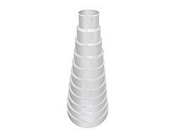 11 Tier Round Multilayer Wedding Birthday Anniversary Cake Baking Pans - Cake Tins N2