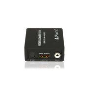 Portta PETHCA HDMI to AV/CVBS Composite + Audio Toslink Spdif Coax Mini Converter v1.3 for TV PC PS4 Blue-Ray... N4