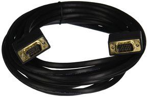 Insten 15 Pin Male to Male 15' VGA Cable (Black)