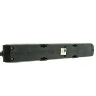 C&amp;E CNE75952 10-Feet Surge Protector Flat Rotating Plug 6 Outlet Horizontal Outlets Plastic Power Cord, Gray N3
