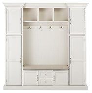 Royce All in one Mudroom, LARGE, POLAR WHITE N9