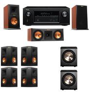 Klipsch RP-150CH Monitor Speaker 7.2 PL-200 Denon AVR-X2100W