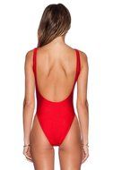 HOT Sale!Canserin Women Sexy Backless "BAE WATCH" Bodysuit Beachwear(with 2 Chest pads) N15