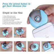 Mini phone Humidifier Aromatherapy essential oil diffuser and Mist Maker Fogger Beauty replenishment for iphone... N9