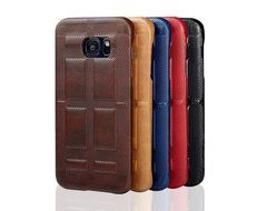 SAMSUNG GALAXY S7EDGE CASE ,Aroko Phone Case, Handmade Pu Leather Hard S7edge Only! Phone Case, Fashion Genuine...