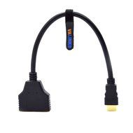 Valinks(TM) HDMI Male To Dual HDMI Female 1 to 2 Way Splitter Adapter Cable For HDTV,Support Two TVs The Same... N8
