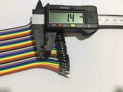 Haitronic 120pcs 20cm length Jumper Wires/dupont cable Multicolored(10 color) 40pin M to F, 40pin M to M, 40pin... N2